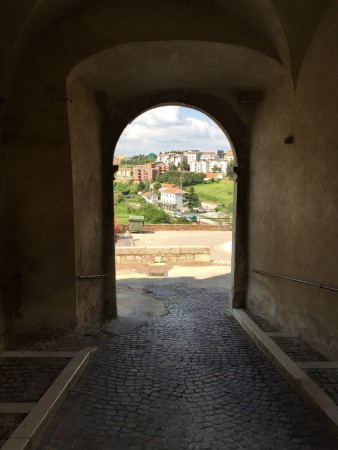 Stazione ferroviaria vista dalla "Porta Capo"